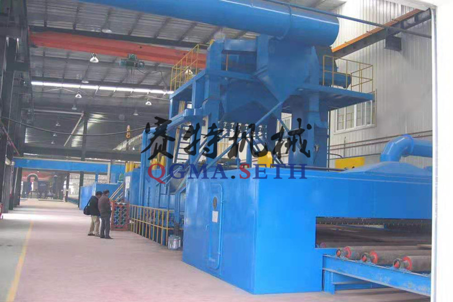 钢板抛丸清理机的详情介绍 钢板抛丸清理机的详情介绍